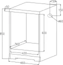 Духовой шкаф Weissgauff EOY 459 PDB icon 7