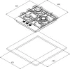 Газовая варочная панель Weissgauff HGG 451 BGBC icon 4