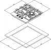 Варочная панель Weissgauff HGG 451 BGV Nano Glass icon 6