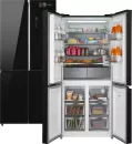 Холодильник Weissgauff WCD 590 Nofrost Inverter Premium Biofresh Black Glass фото 2