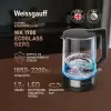 Электрочайник Weissgauff WK 1700 EcoGlass Nero фото 9