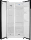 Холодильник Weissgauff WSBS 600 NoFrost Inverter Dark Grey Glass фото 3