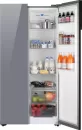 Холодильник Weissgauff WSBS 600 NoFrost Inverter Dark Grey Glass фото 5