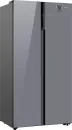 Холодильник Weissgauff WSBS 600 NoFrost Inverter Dark Grey Glass фото 7
