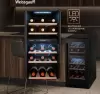 Винный шкаф Weissgauff WWCI-26 DB DualZone фото 4