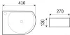 Умывальник WeltWasser AISBACH 5014-L icon 2