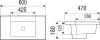 Умывальник WeltWasser Deilbach 7506-60 MT-BL icon 4