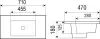 Умывальник WeltWasser Deilbach 7506-70 MT-BL icon 4