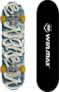 Скейтборд WIN.MAX Graffity white WME05015Z2 icon