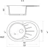 Кухонная мойка Wisent WA02-10 icon 6