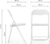 Кемпинговый стул Woodville Fold 1 15478 (white/white) фото 6