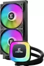 Система жидкостного охлаждения для процессора XASTRA LP240 ARGB BK icon 2
