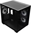 Корпус XASTRA QW400M 3ARGB-C6-AC QW400M-3FM12A-C6-AC (черный) фото 2