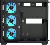 Корпус XASTRA QW500 7ARGB-FG-C10-UC (черный) фото 6