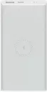 Портативное зарядное устройство Xiaomi Mi 10W Wireless Power Bank 10000mAh (белый, международная версия) фото