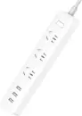 Сетевой фильтр Xiaomi Mi Power Strip XMCXB01QMN (3 USB, белый, китайская версия) icon