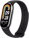 Фитнес-браслет Xiaomi Smart Band 8 (серый, с черным силиконовым ремешком, международная версия) icon