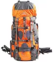 Туристический рюкзак Zez Sport SY-104 (серый/оранжевый) фото
