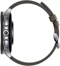 Умные часы Xiaomi Watch 2 Pro (серебристый, с коричневым кожаным ремешком, международная версия) фото 3