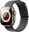 Умные часы XO M9 Ultra (серебристый, с черным силиконовым ремешком) icon