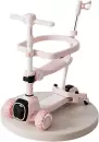 Трехколесный самокат YAYALE 1021-K602 LW (розовый/белый) icon