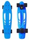 Пенниборд Y-Scoo Skateboard Fishbone 22 405-B Blue-Black icon