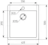 Кухонная мойка Zigmund &#38; Shtain Platz 425 (речной песок) icon 2