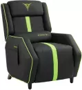 Игровое кресло Zone51 Rider / Z51-RID-BG (черный/зеленый) icon
