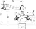 Смеситель ZorG A 3009U-BR icon 2