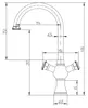 Смеситель ZorG A 4003K-BR icon 2