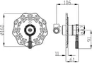 Смеситель Zorg A 105 DK BR фото 2