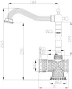 Смеситель Zorg A 408K-BR icon 2