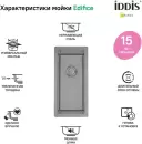 Кухонная мойка IDDIS Edifice EDI21G0i77 icon 4