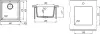 Кухонная мойка Zorg Fast 40 (белый) icon 5