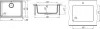 Кухонная мойка Zorg Fast 54 Premium (черный металлик) icon 5