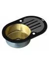 Кухонная мойка ZorG INOX GL-7851-OV-BLACK-BRONZE icon