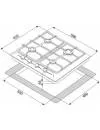 Газовая варочная панель ZorG Technology BLC FDW Inox фото 7