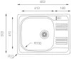 Кухонная мойка ZorG ZCL 6550 icon 2