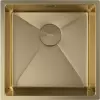 Кухонная мойка ZorG Zerox 44 U/IF PVD Gold фото 2