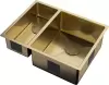 Кухонная мойка ZorG Zerox 58-2 U/IF-L PVD Gold icon
