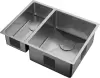 Кухонная мойка ZorG Zerox 58-2 U/IF-L Steel icon