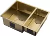 Кухонная мойка ZorG Zerox 58-2 U/IF-R PVD Gold icon