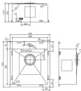 Кухонная мойка Zorg ZRE 4551 (графит) icon 5