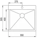 Кухонная мойка Zorg ZRN 5055 icon 5