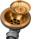 Кухонная мойка Zorg ZRN 5055 Nano PVD Gold Rosy icon 3