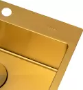 Кухонная мойка ZorG ZRN 5055 Premium PVD Gold icon 5