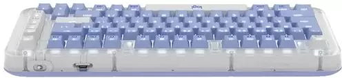 Клавиатура Logitech Alto Keys K75M (белый/голубой) фото