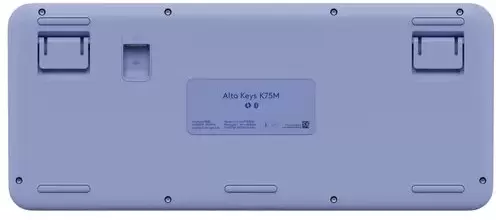 Клавиатура Logitech Alto Keys K75M (белый/голубой) фото