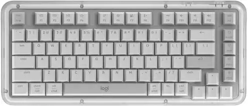 Logitech Alto Keys K75M 920-013300 (белый/серый, с гравировкой)