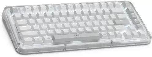 Клавиатура Logitech Alto Keys K75M 920-013300 (белый/серый, с гравировкой) фото 4